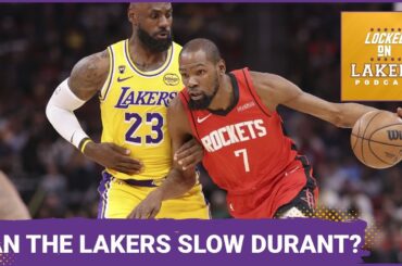 PLAYOFFS PREVIEW: Can Lakers DEFEND Durant? Rockets WEAKNESSES? Plus, a Luka UPDATE!