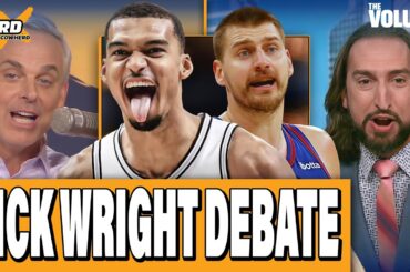 Colin Cowherd & Nick Wright DEBATE: NBA Playoffs, Wemby, LeBron, Lakers, Nuggets, Spurs | HERD