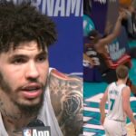 LaMelo Ball apologizes for tripping Bam Adebayo and says he got hit in the head