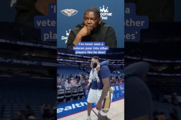 Joe Dumars on DeAndre Jordan: 'I've never seen a veteran like him' #pelicans #nba