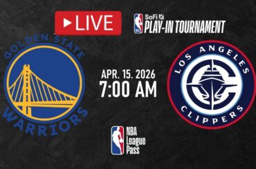 NBA LIVE! Golden State Warriors vs Los Angeles Clippers  | Apr. 15, 2026 | Clippers vs Warriors 2K26