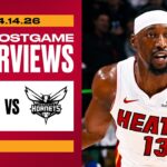Live Postgame Interviews: Miami HEAT vs. Charlotte Hornets | April 14, 2026