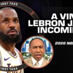 Stephen A. predicts the Lakers will get SWEPT vs. Rockets 👀 | First Take