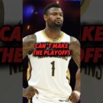 Zion Williamson is Coming Up Short! #shorts