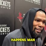 Houston Rockets Practice: Kevin Durant Talks LeBron and being back in the playoffs