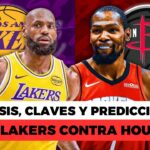 LOS ANGELES LAKERS vs HOUSTON ROCKETS I ¿PODRÁ LEBRON JAMES AGUANTAR? ¡ ANALISIS Y CLAVES
