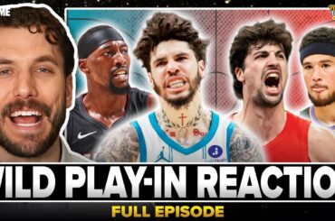 WILD PLAY-IN: LaMelo's Hornets STUN Heat + Deni Avdija's Blazers beat Suns | NBA Reaction