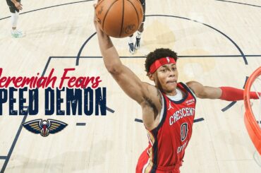 Jeremiah Fears Best Fast Break Finishes of 2025-26 Season