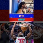 The Pistons Are ITCHING To PLAY! #NBA #pistons # #nba #basketball #sports# #shorts