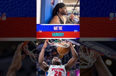 The Pistons Are ITCHING To PLAY! #NBA #pistons # #nba #basketball #sports# #shorts