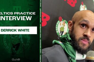 Derrick White: Shots Didn't Go in This Season | Celtics Practice Interview