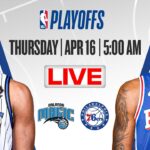 Orlando Magic at Philadelphia 76ers I NBA Play-In Tournament | [OFFICIAL LIVE STREAM]