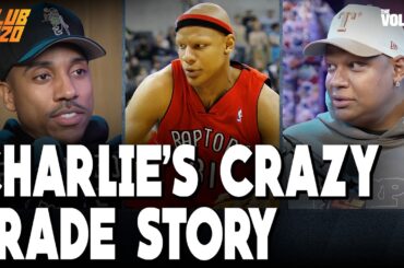 Charlie Villanueva’s CRAZY story of Raptors TRADING him while doing APPEARANCE at NBA Draft