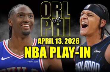 Orlando Magic vs Philadelphia 76ers Full Game Highlights – April 15 2026 | NBA Play-In Tournament
