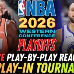 🔴GSW VS CLIPPERS │ 2026 NBA PLAY-IN TOURNAMENT Basketball Play-By-Play Reaction & Scoreboard