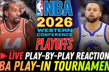 🔴GSW VS CLIPPERS │ 2026 NBA PLAY-IN TOURNAMENT Basketball Play-By-Play Reaction & Scoreboard