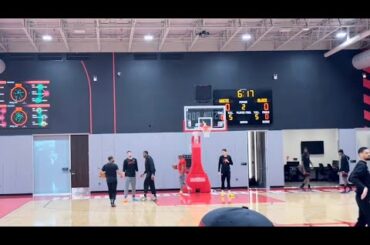 Houston Rockets Practice Footage as they prepare for the Lakers