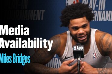 Hornets vs Heat: Miles Bridges Postgame Media Availability | 4/14/2026