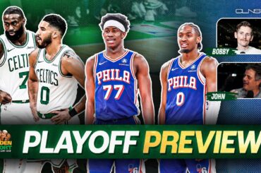 Celtics Face Sixers in Round 1 of NBA Playoffs! | Garden Report on CLNS