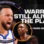 Steph Curry & Warriors avoid elimination 😤 + 76ers secure 7-seed in the East 💪 | SC with SVP