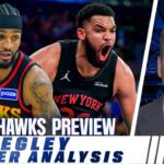 Ian Begley previews Knicks-Hawks first round matchup | SportsNite