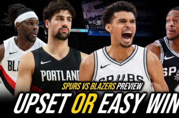 SPURS vs BLAZERS Preview | Unang Pagsubok ni Victor Wembanyama sa Playoffs