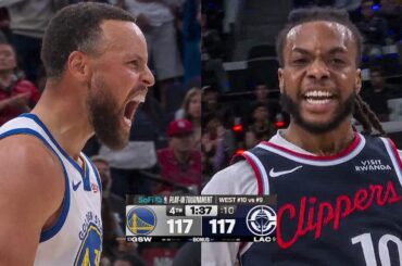 Final 4:54 INSANE ENDING Warriors vs Clippers | April 15, 2026