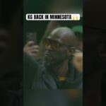 KG gets a standing ovation from Wolves fans 👏