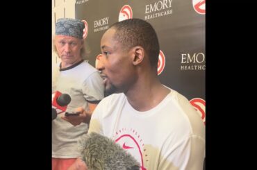 Atlanta Hawks’ Jonathan Kuminga April 14, 2026 Media Availability