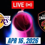NBA LIVE! Los Angeles Lakers vs Cleveland Cavaliers April 16, 2026 | 2026 NBA Season Live 2K