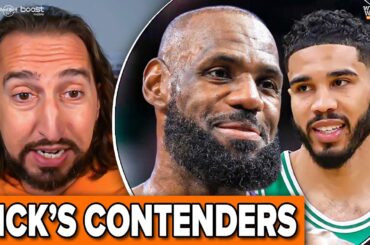 Nick Wright LISTS his 4 NBA Finals contenders: Do Lakers, Celtics, Knicks make the cut?
