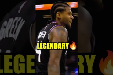 JALEN GREEN'S LEGENDARY PERFORMANCE🏅 Wasted🚮 #JalenGreen #PhoenixSuns #NBA #DevinBooker