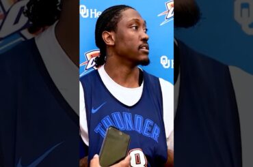 Do the Thunder talk about the chance to repeat?  #nba #okcthunder #jalenwilliams