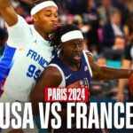 USA vs France 🏀🥇 | Men’s Basketball Gold Medal Game | Paris 2024