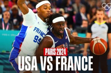 USA vs France 🏀🥇 | Men’s Basketball Gold Medal Game | Paris 2024
