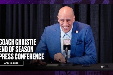 Coach Christie End of Season Exit Interview | 4.15.26