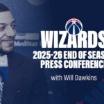 Will Dawkins end-of-season Wizards press conference