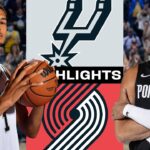 EVERY BIG MOMENT FROM SPURS VS TRAIL BLAZERS THIS SEASON!