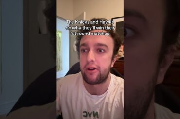 Knicks and Hawks prepping for their 1st round matchup #nba #nbaskit #basketball #shortsfeed