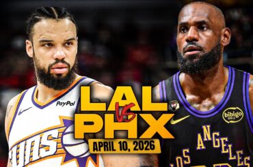 Los Angeles Lakers vs Phoenix Suns Full Game Highlights | April 10, 2026 | FreeDawkins