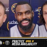 Denver Nuggets Practice Media Prior To Round One Vs. MIN | 4/16/26 🎙