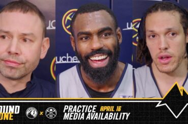 Denver Nuggets Practice Media Prior To Round One Vs. MIN | 4/16/26 🎙