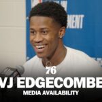 Philadelphia 76ers Postgame Media Availability 🎙️ | VJ Edgecombe | 04.15.26