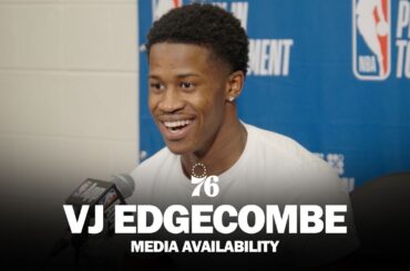 Philadelphia 76ers Postgame Media Availability 🎙️ | VJ Edgecombe | 04.15.26