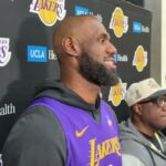 LeBron James Talks Houston Rockets Matchup, Kevin Durant, Playing With Bronny, Defensive Rebounding