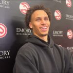 Atlanta Hawks’ Dyson Daniels April 16, 2026 Media Availability