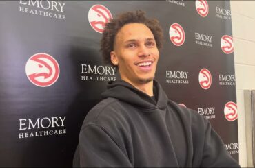 Atlanta Hawks’ Dyson Daniels April 16, 2026 Media Availability