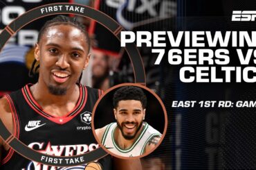 BOX OFFICE 📺 Stephen A. & Mad Dog preview 76ers vs. Celtics Game 1 | First Take