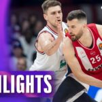 Statement WIN for the TOP SPOT | Olympiacos - Milan | R38 BASKETBALL HIGHLIGHTS 2025-26