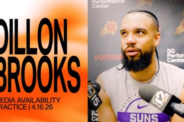 Dillon Brooks Practice Media Availability | Phoenix Suns | 4-16-26